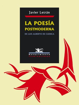 cover image of La poesía postmoderna de Luis Alberto de Cuenca